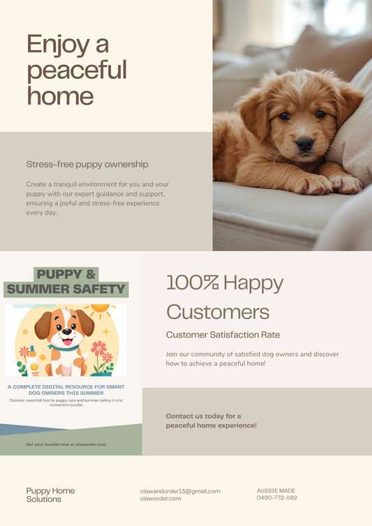 Puppy & Summer Safety Bundle (Digital Download)